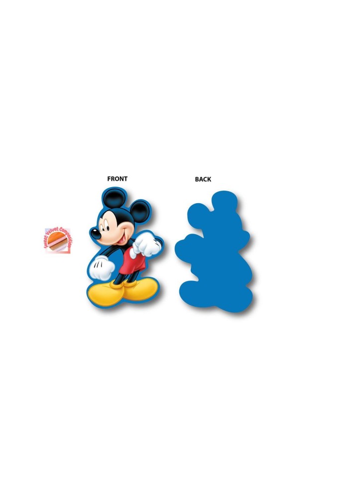 Mini Μαξιλάρι 3D Disney Home Mickey 440 15 cm Blue 100% Velboa Mini Μαξιλάρι 3D Disney Home Mickey 440 15 cm Blue 100% Velboa