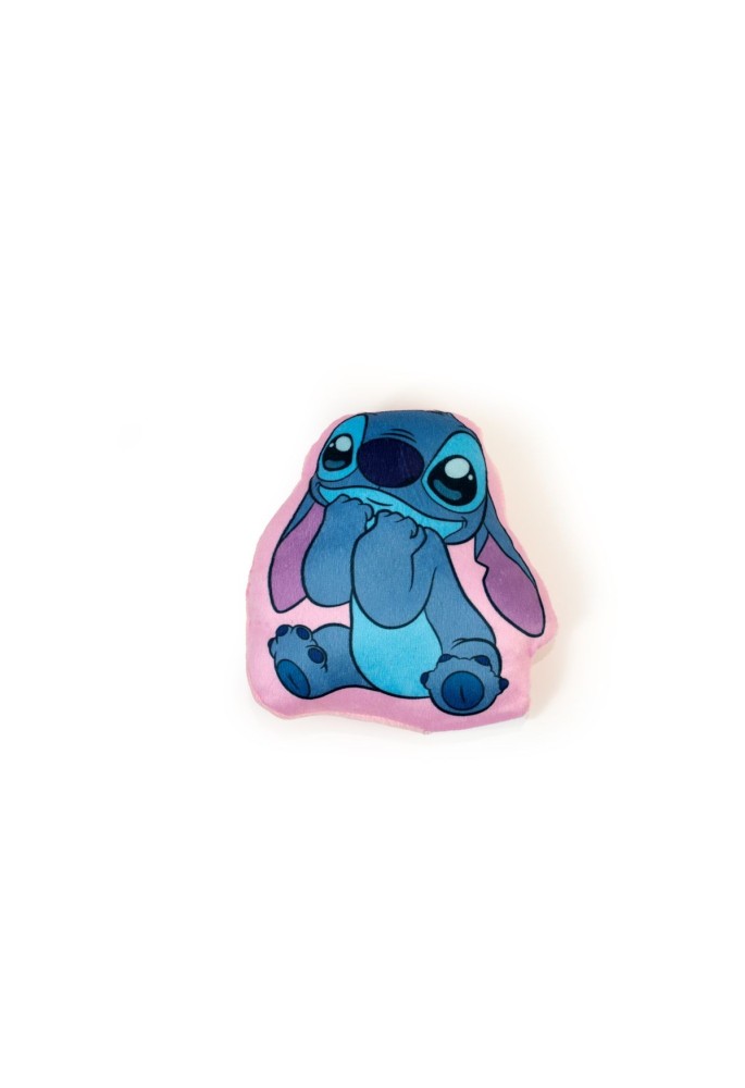 Mini Μαξιλάρι 3D Disney Home Stitch 188 15 cm Pink 100% Velboa