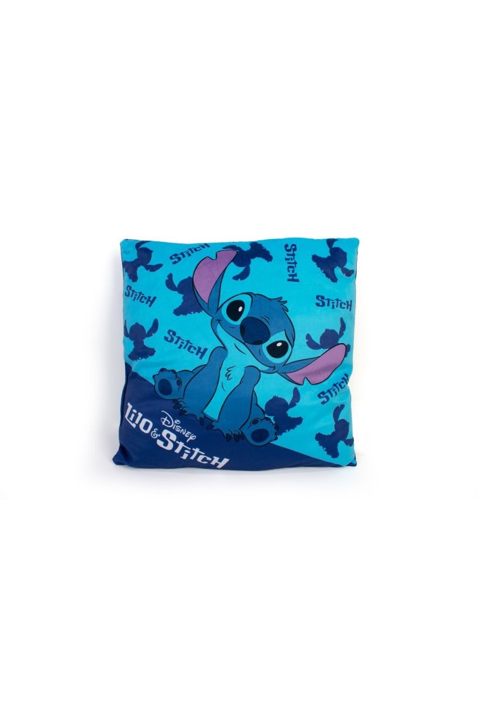 Βελούδινο Μαξιλάρι Disney Home Stitch 04 38X38 Blue 100% Velboa Βελούδινο Μαξιλάρι Disney Home Stitch 04 38X38 Blue 100% Velboa
