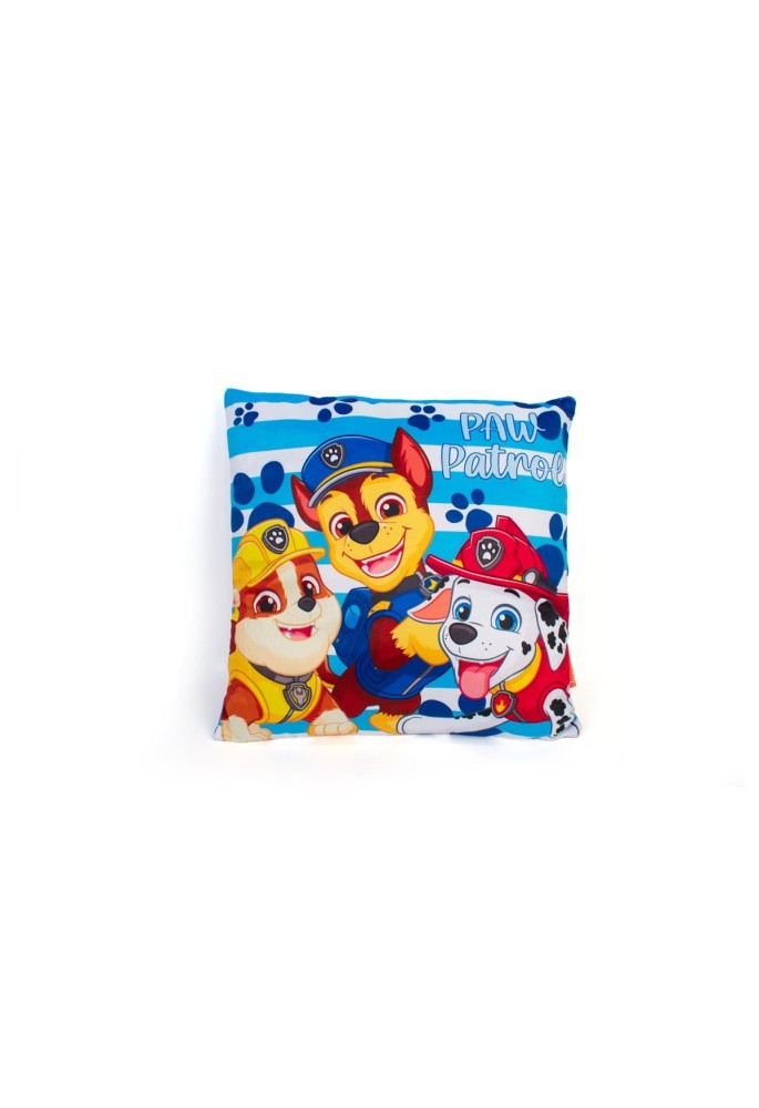 Βελούδινο Μαξιλάρι Nickelodeon Paw Patrol 46 38X38 Blue 100% Velboa Βελούδινο Μαξιλάρι Nickelodeon Paw Patrol 46 38X38 Blue 100% Velboa