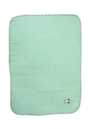 Κουβέρτα Πικέ Με Κέντημα bebe Stork 195 80X110 Mint 100% Cotton Κουβέρτα Πικέ Με Κέντημα bebe Stork 195 80X110 Mint 100% Cotton