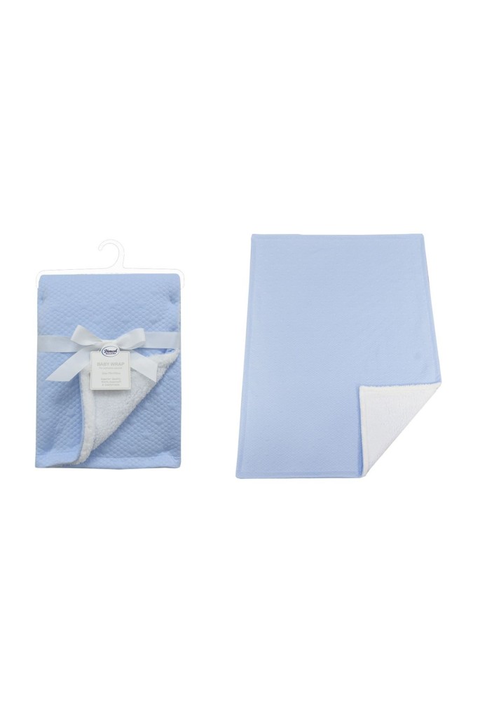 Κουβέρτα Air Layer Jacquard bebe 500 gr/m² Stars 18 75X100 Sky Blue 100% Polyester Κουβέρτα Air Layer Jacquard bebe 500 gr/m² Stars 18 75X100 Sky Blue 100% Polyester
