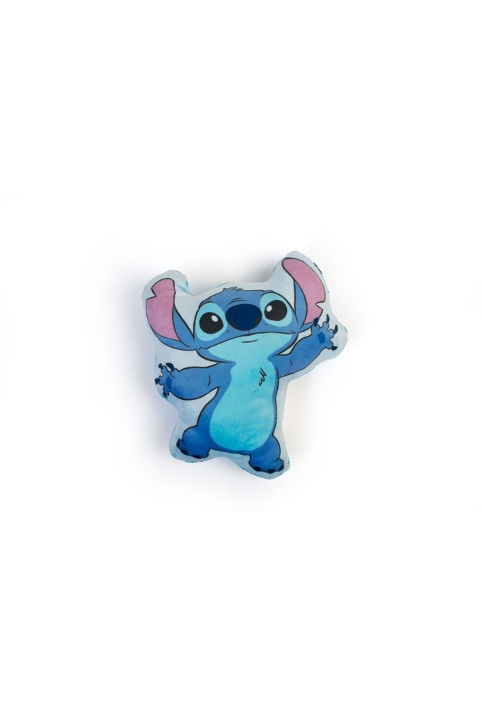 Mini Μαξιλάρι 3D AOP Disney Home Stitch 680 20 cm Sky Blue 100% Velboa