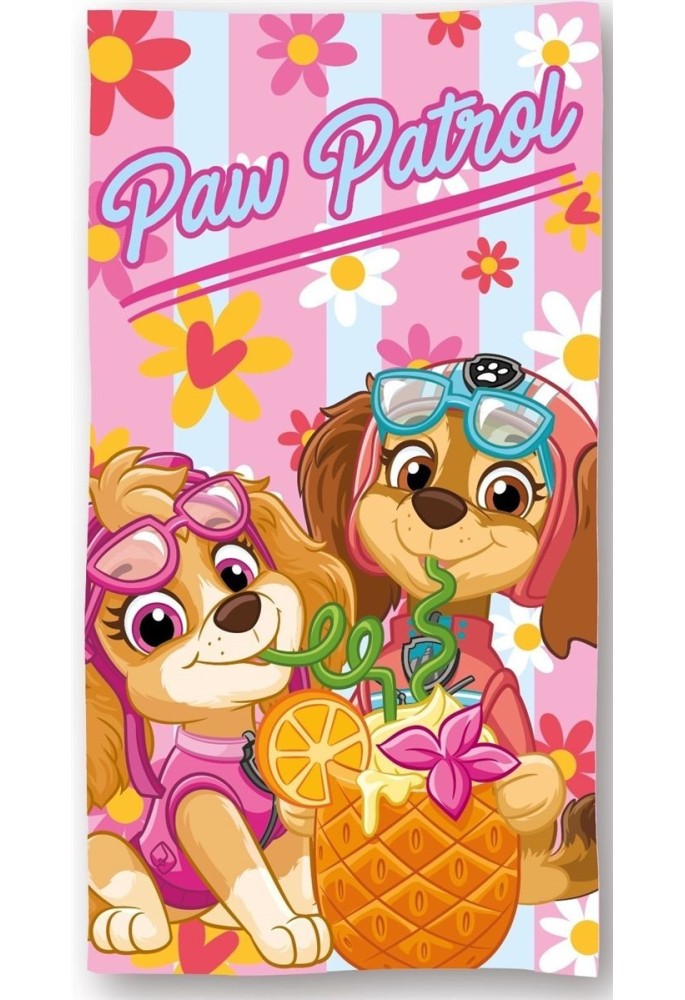 Πετσέτα Θαλάσσης Quick Dry Nickelodeon Paw Patrol 002 70X140 Baby Pink 100% Microfiber Πετσέτα Θαλάσσης Quick Dry Nickelodeon Paw Patrol 002 70X140 Baby Pink 100% Microfiber