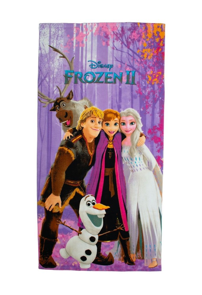 Πετσέτα Θαλάσσης Quick Dry Disney Home Frozen 707 70X140 Purple 100% Microfiber Πετσέτα Θαλάσσης Quick Dry Disney Home Frozen 707 70X140 Purple 100% Microfiber