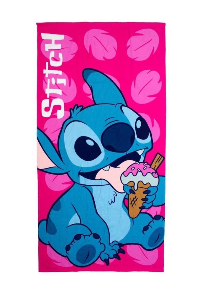 Πετσέτα Θαλάσσης Quick Dry Disney Home Lilo & Stitch 118 70X140 Fuchsia 100% Microfiber Πετσέτα Θαλάσσης Quick Dry Disney Home Lilo & Stitch 118 70X140 Fuchsia 100% Microfiber