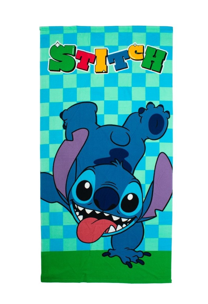 Πετσέτα Θαλάσσης Quick Dry Disney Home Lilo & Stitch 186 70X140 Aqua-Sky Blue 100% Microfiber Πετσέτα Θαλάσσης Quick Dry Disney Home Lilo & Stitch 186 70X140 Aqua-Sky Blue 100% Microfiber