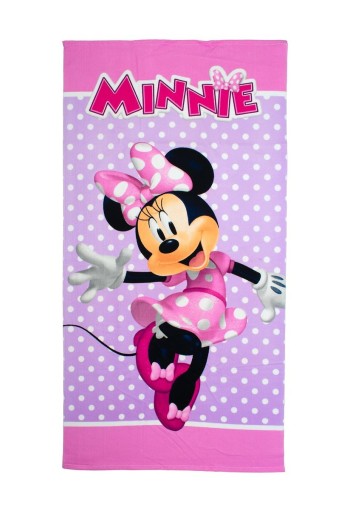 Πετσέτα Θαλάσσης Quick Dry Disney Home Minnie 180 70X140 Lilac 100% Microfiber Πετσέτα Θαλάσσης Quick Dry Disney Home Minnie 180 70X140 Lilac 100% Microfiber