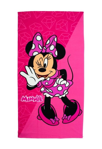 Πετσέτα Θαλάσσης Quick Dry Disney Home Minnie 269 70X140 Fuchsia-Pink 100% Microfiber Πετσέτα Θαλάσσης Quick Dry Disney Home Minnie 269 70X140 Fuchsia-Pink 100% Microfiber