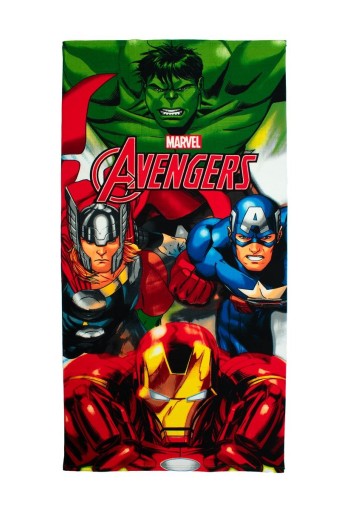 Πετσέτα Θαλάσσης Quick Dry Marvel Avengers 185 70X140 White 100% Microfiber