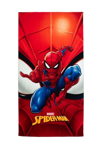 Πετσέτα Θαλάσσης Quick Dry Marvel Spider-Man 669 70X140 Red 100% Microfiber Πετσέτα Θαλάσσης Quick Dry Marvel Spider-Man 669 70X140 Red 100% Microfiber