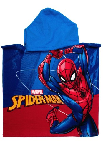 Πόντσο Θαλάσσης Quick Dry Marvel Spider-Man 197 50X100 Blue 100% Microfiber Πόντσο Θαλάσσης Quick Dry Marvel Spider-Man 197 50X100 Blue 100% Microfiber