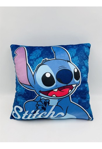 Βελούδινο Μαξιλάρι Disney Home Stitch 611 38X38 Dark Blue 100% Velboa Βελούδινο Μαξιλάρι Disney Home Stitch 611 38X38 Dark Blue 100% Velboa