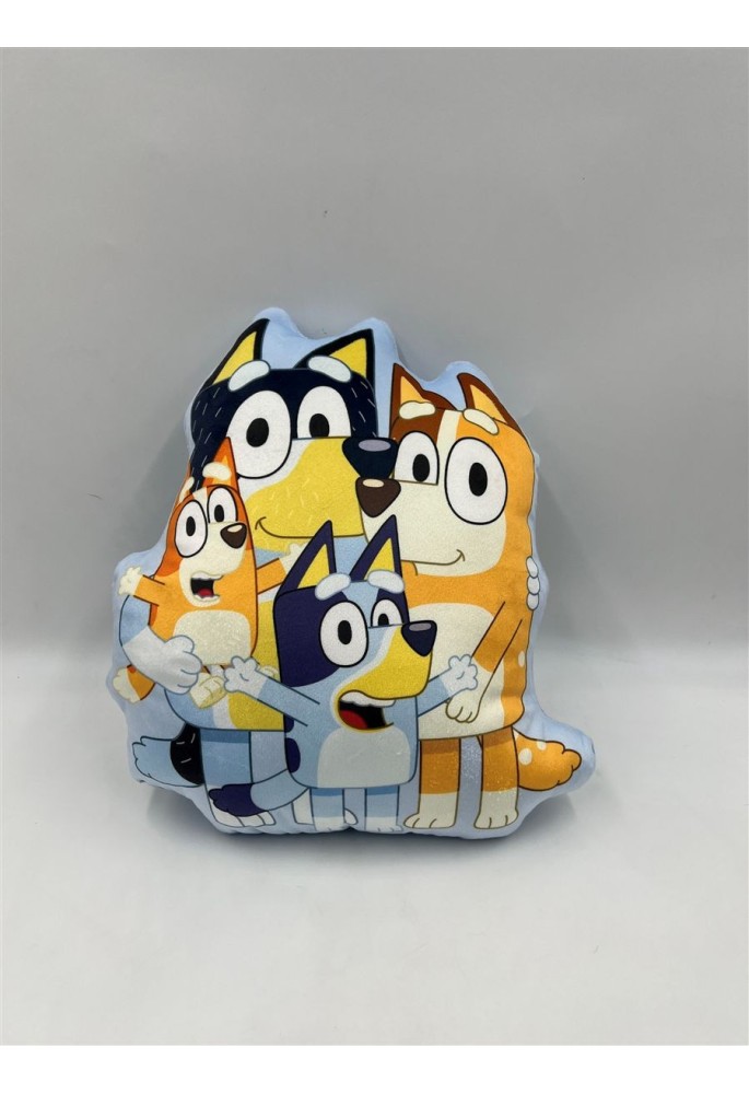 Μαξιλάρι 3D BBC Studios Bluey 620 35 cm Sky Blue 100% Velboa Μαξιλάρι 3D BBC Studios Bluey 620 35 cm Sky Blue 100% Velboa