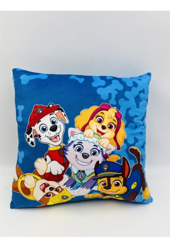 Βελούδινο Μαξιλάρι Nickelodeon Paw Patrol 608 38X38 Blue 100% Velboa Βελούδινο Μαξιλάρι Nickelodeon Paw Patrol 608 38X38 Blue 100% Velboa