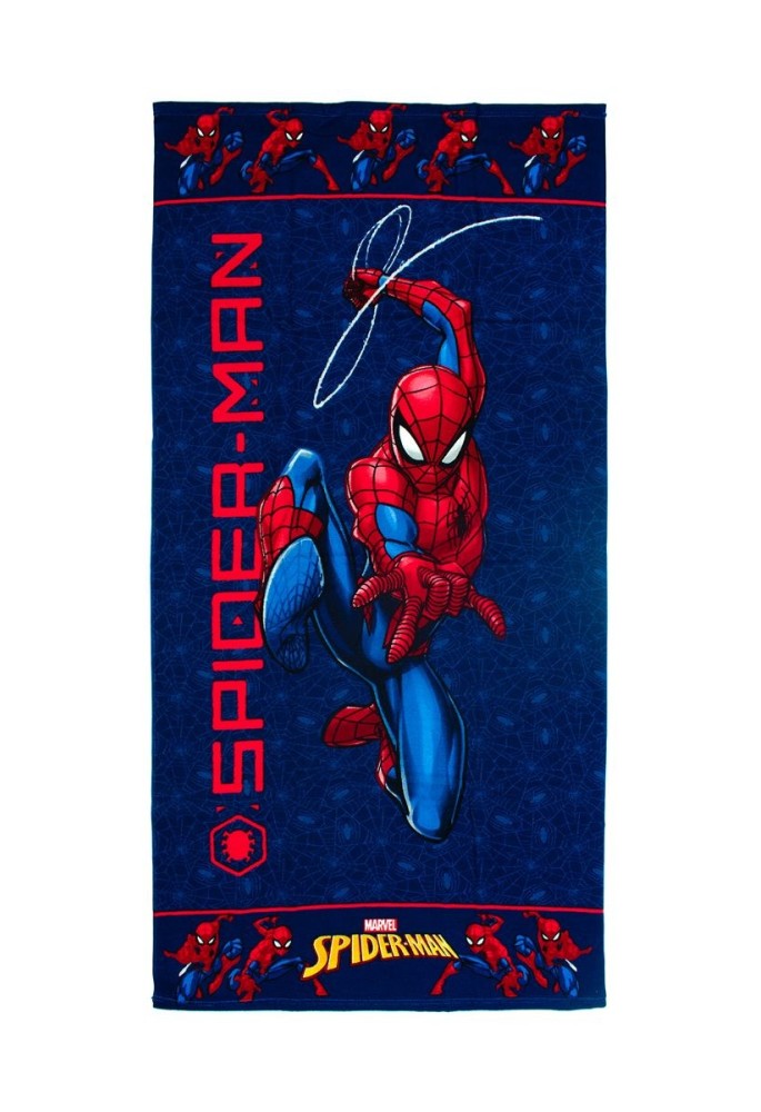 Πετσέτα Θαλάσσης Quick Dry Marvel Spider-Man 558 70x140 Dark Blue 100% Microfiber Πετσέτα Θαλάσσης Quick Dry Marvel Spider-Man 558 70x140 Dark Blue 100% Microfiber