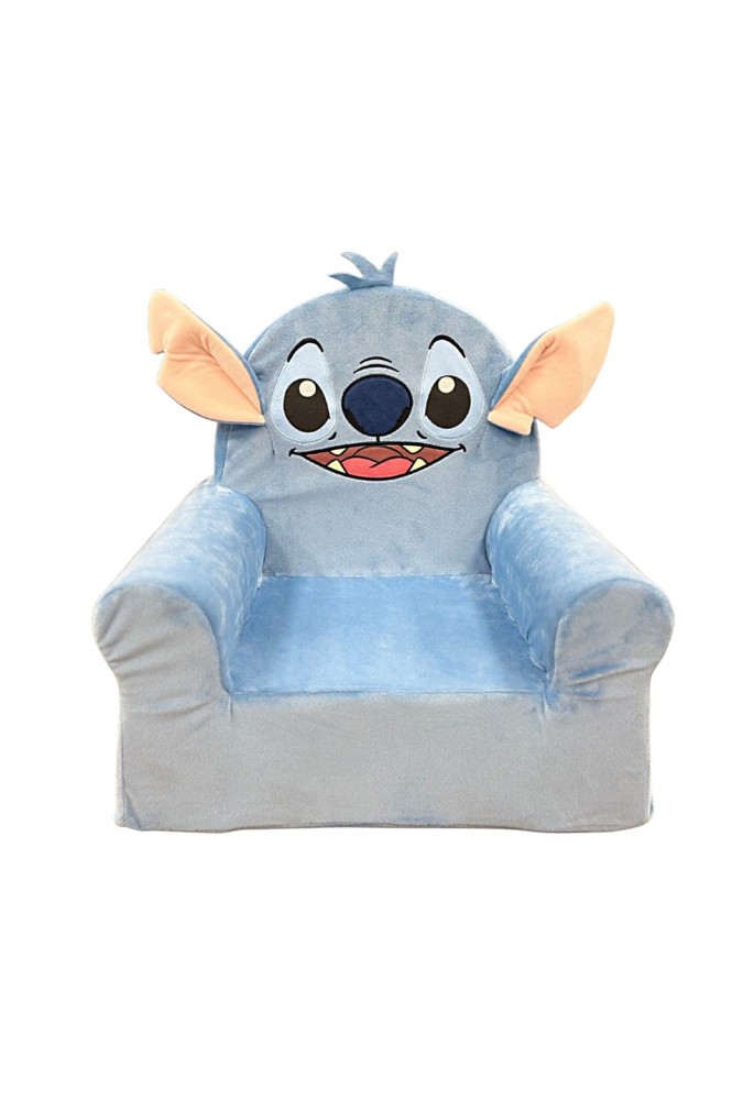Πολυθρόνα Disney Home Stitch 46 34x47x48 Sky Blue 100% Velboa