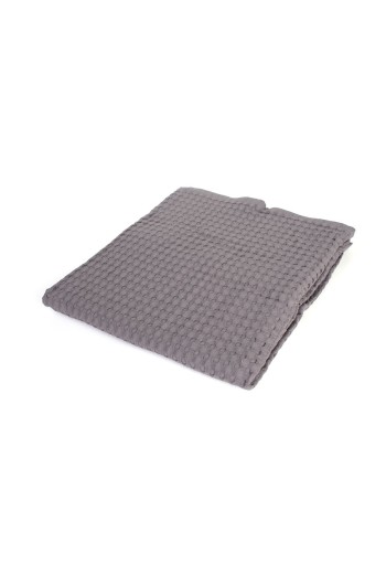 Κουβέρτα Πικέ bebe Μονόχρωμη 325 gr/m² 85x110 Grey 100% Cotton Κουβέρτα Πικέ bebe Μονόχρωμη 325 gr/m² 85x110 Grey 100% Cotton