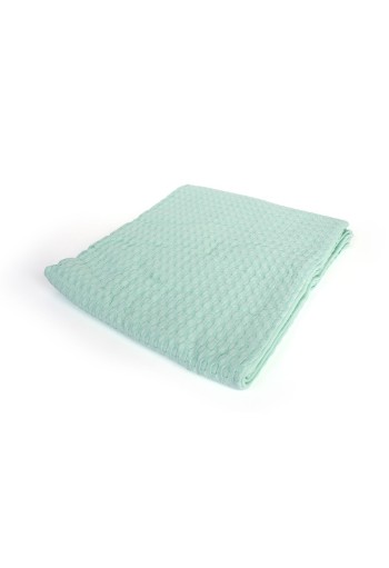 Κουβέρτα Πικέ bebe Μονόχρωμη 325 gr/m² 85x110 Mint 100% Cotton Κουβέρτα Πικέ bebe Μονόχρωμη 325 gr/m² 85x110 Mint 100% Cotton