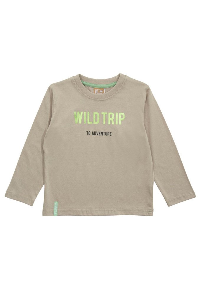 Funky Μπλούζα Wild Trip 123-306102-1 Μπεζ