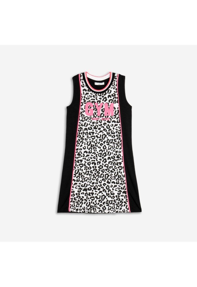 Funky Φόρεμα GYM 125-528105-1 Λεοπάρ Funky Φόρεμα GYM 125-528105-1 Λεοπάρ