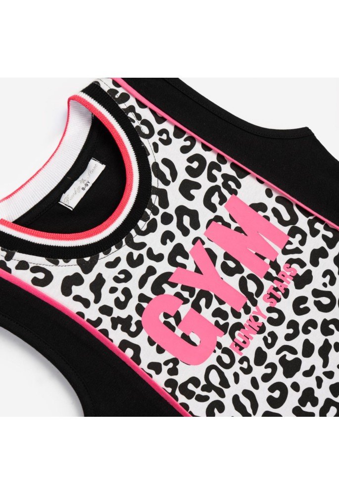 Funky Φόρεμα GYM 125-528105-1 Λεοπάρ Funky Φόρεμα GYM 125-528105-1 Λεοπάρ