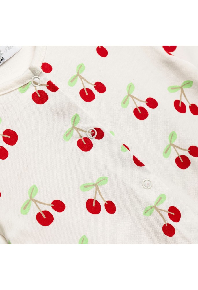 FUNKY Φορμάκι με Μακρύ Μανίκι "Cherries" 126-060119-1 Εκρού FUNKY Φορμάκι με Μακρύ Μανίκι "Cherries" 126-060119-1 Εκρού