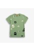 FUNKY Μπλούζα Κοντό Μανίκι Surf 126-105112-1 GRASS ALLOVER FUNKY Μπλούζα Κοντό Μανίκι Surf 126-105112-1 GRASS ALLOVER