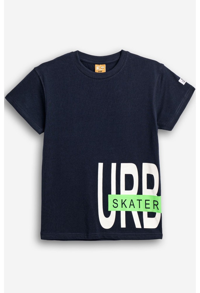 FUNKY Μπλούζα με Κοντό Μανίκι "Urban Skater" 126-105136-1 Μπλε FUNKY Μπλούζα με Κοντό Μανίκι "Urban Skater" 126-105136-1 Μπλε