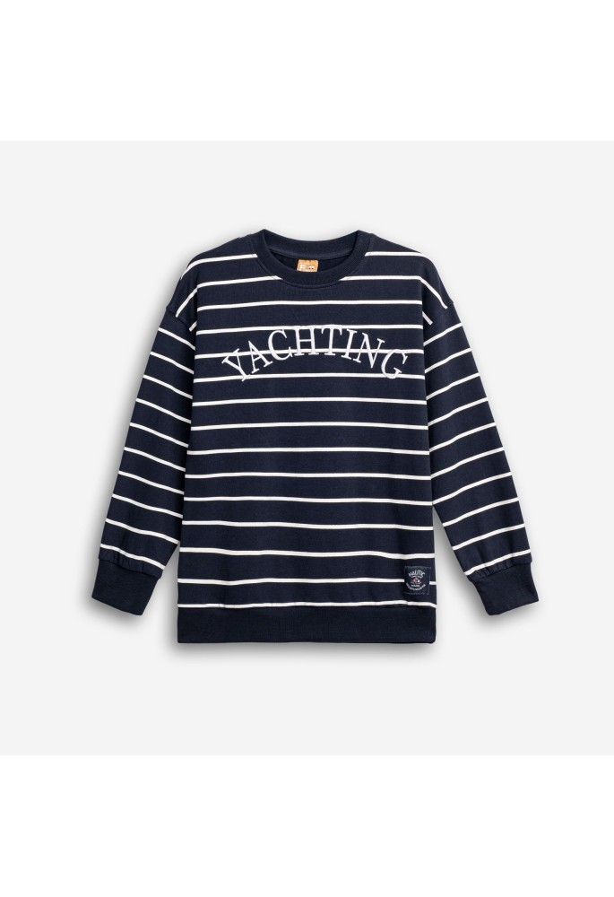 FUNKY Μπλούζα Μακρυμάνικη "Yachting" 126-192100-1 Μπλε Ριγέ