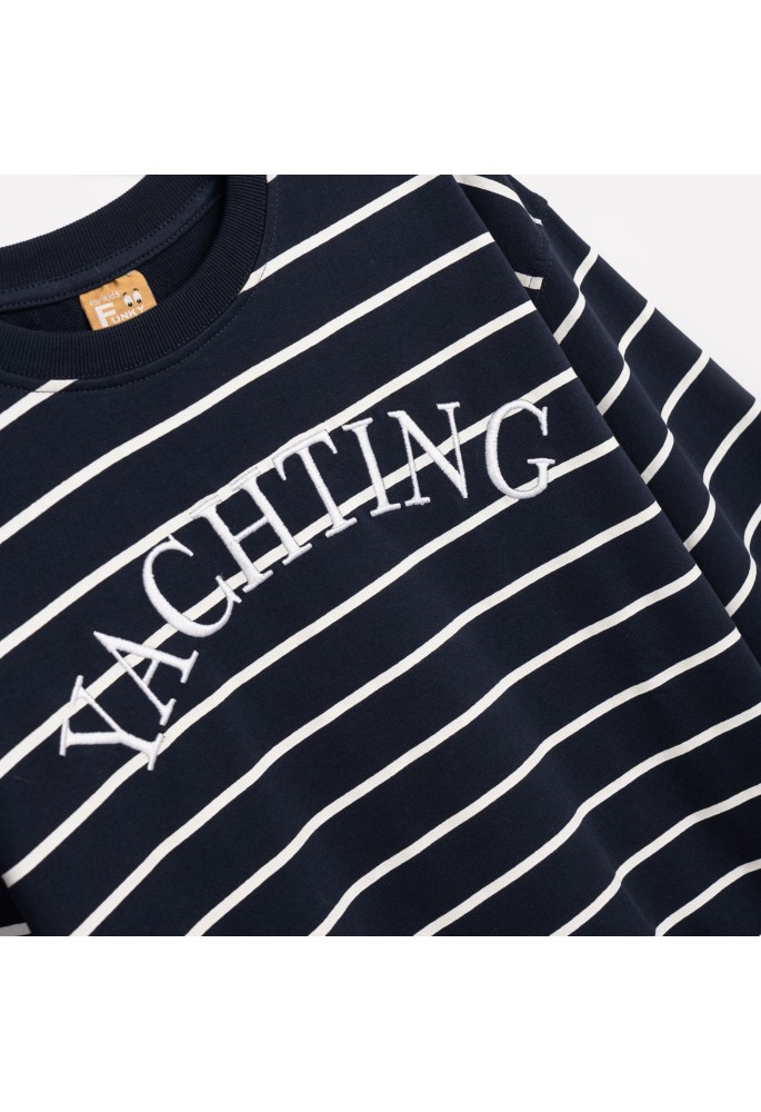 FUNKY Μπλούζα Μακρυμάνικη "Yachting" 126-192100-1 Μπλε Ριγέ