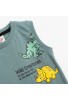FUNKY Σετ Αμάνικη Μπλούζα και Βερμούδα "Wild Creatures" 126-301403-2 Storm Blue/Μαύρο FUNKY Σετ Αμάνικη Μπλούζα και Βερμούδα "Wild Creatures" 126-301403-2 Storm Blue/Μαύρο