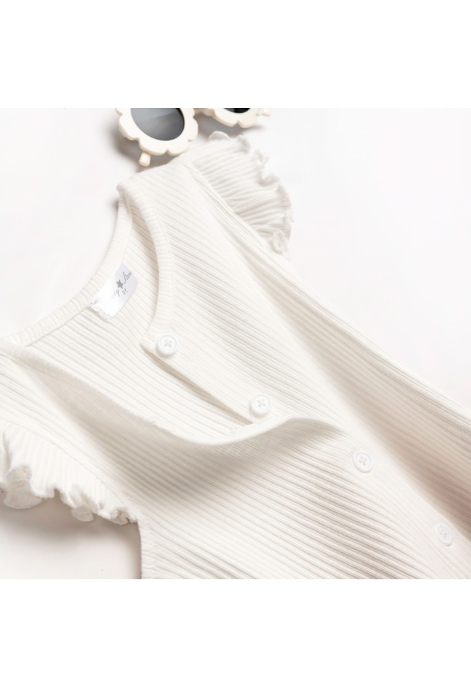 Funky Σετ Μπλούζα και Σορτς με δώρο Γυαλιά 126-725127 White-Type Funky Σετ Μπλούζα και Σορτς με δώρο Γυαλιά 126-725127 White-Type