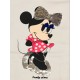 FUNKY Μπλούζα και Κολάν Κάπρι Minnie 121-919101-2 Λευκό