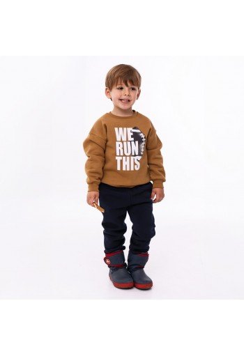 Funky Σετ Μπλούζα και Παντελόνι Φόρμας 224-317133-2 Caramel Funky Σετ Μπλούζα και Παντελόνι Φόρμας 224-317133-2 Caramel