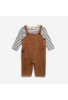 FUNKY Σαλοπέτα και Μπλούζα 226-050104-1 Ecru-Stripe Honey 