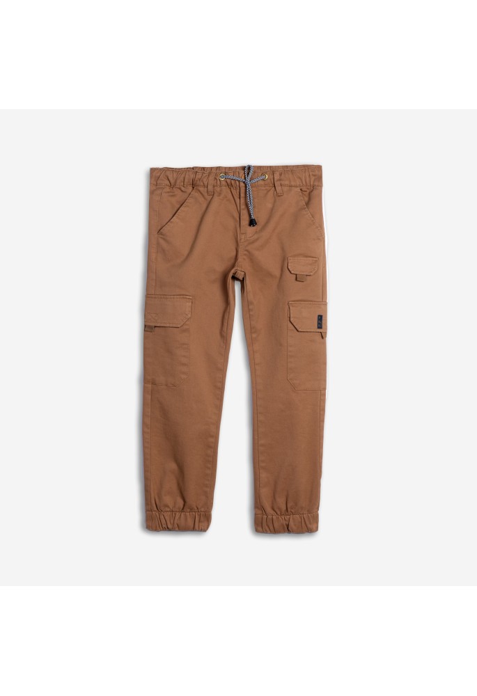 FUNKY Παντελόνι Καμπαρντίνα Λύκρα Cargo 226-111100-3 Καφέ FUNKY Παντελόνι Καμπαρντίνα Λύκρα Cargo 226-111100-3 Καφέ