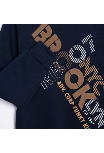 FUNKY Φούτερ ''Brooklyn'' 226-192105-2 Μπλε