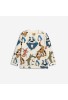 FUNKY Μπλούζα Εποχιακή Animals 226-306118-1 Ecru Allover