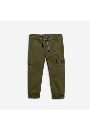 FUNKY Παντελόνι Σταθερό Ύφασμα Cargo 226-311101-3 Olive Nut