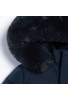 FUNKY Μπουφάν με Επένδυση και Κουκούλα 226-318107-1 Blue FUNKY Μπουφάν με Επένδυση και Κουκούλα 226-318107-1 Blue