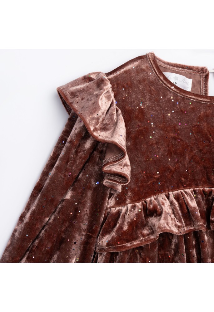Funky Φόρεμα με Glitter 226-729119-1 Pink Funky Φόρεμα με Glitter 226-729119-1 Pink