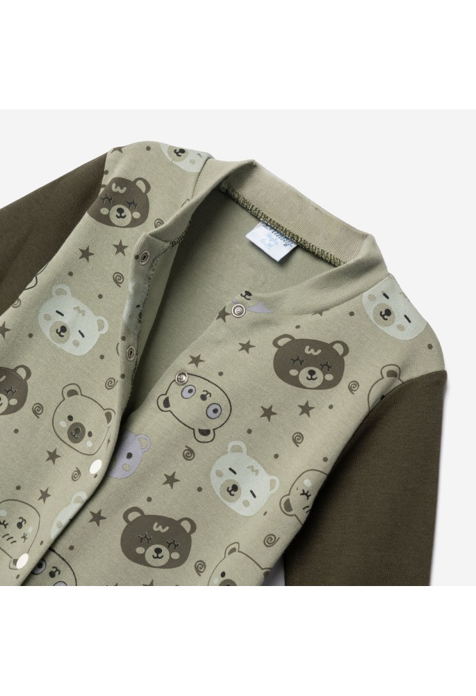 FUNKY Φορμάκι Ολόσωμο "Bears" 227-050101-2 Χακί FUNKY Φορμάκι Ολόσωμο "Bears" 227-050101-2 Χακί
