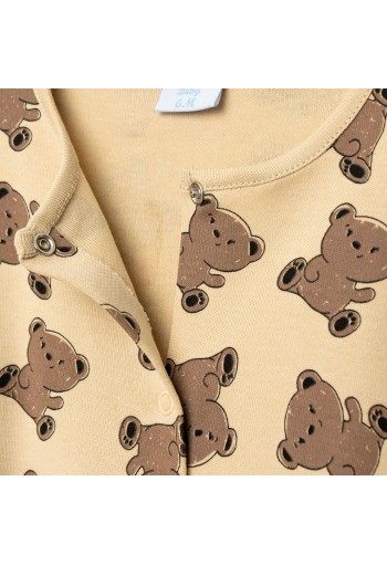 FUNKY Ολόσωμο Φορμάκι "Bears" 227-050115-1 Μπεζ FUNKY Ολόσωμο Φορμάκι "Bears" 227-050115-1 Μπεζ