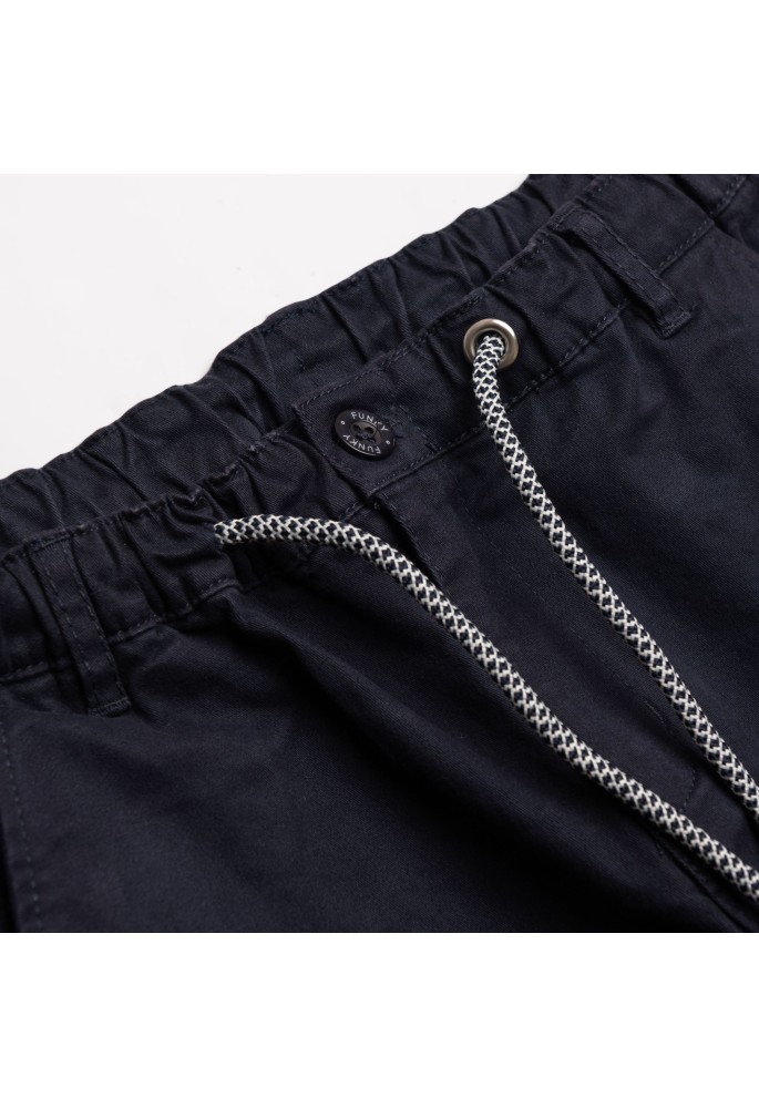 FUNKY Παντελόνι Cargo 227-111108-1 Μπλε FUNKY Παντελόνι Cargo 227-111108-1 Μπλε
