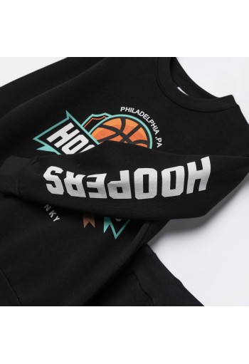 FUNKY Σετ Μπλούζα Φούτερ και Παντελόνι Φόρμας "HOOPERS" 227-117135-1 Μαύρο FUNKY Σετ Μπλούζα Φούτερ και Παντελόνι Φόρμας "HOOPERS" 227-117135-1 Μαύρο