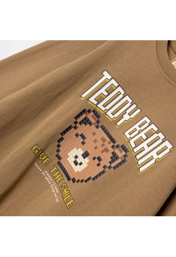 FUNKY Μπλούζα Μακρυμάνικη "Teddy Bear" 227-306119-1 Tannin FUNKY Μπλούζα Μακρυμάνικη "Teddy Bear" 227-306119-1 Tannin