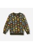 FUNKY Μπλούζα Φούτερ "Gamer" 227-392106-2 Χακί FUNKY Μπλούζα Φούτερ "Gamer" 227-392106-2 Χακί
