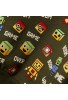 FUNKY Μπλούζα Φούτερ "Gamer" 227-392106-2 Χακί FUNKY Μπλούζα Φούτερ "Gamer" 227-392106-2 Χακί