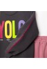 FUNKY Σετ Μπλούζα Φούτερ και Παντελόνι Φόρμας "YOLO" 227-517109-1 Ανθρακί/Φουξ FUNKY Σετ Μπλούζα Φούτερ και Παντελόνι Φόρμας "YOLO" 227-517109-1 Ανθρακί/Φουξ